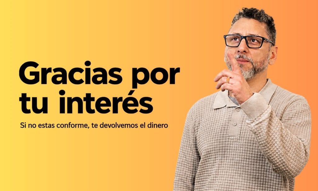 Gracias por tu interés - Leo Menéndez